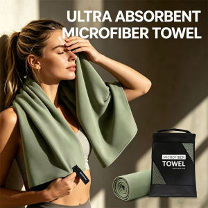 Sandproof Sport Quick-Dry Towel Lightweight Portable Beach Swim Yoga Gym Travel Essentials  Super Absorbent Soft Skin-Frien