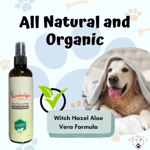 Ludwig’s by Doc Gelo TV (All Natural Tick & Flea Spray for Dogs 150ml