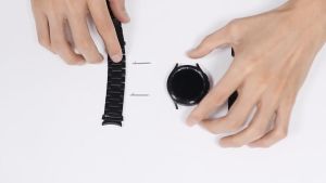 No Gaps Stainless Steel Strap For Samsung Galaxy Watch 7/6/5/4 40mm 44mm Curved end Metal Strap Bracelet Galaxy Watch Ultra 47mm 6/4 Classic 43mm 47mm 46mm 42mm Watch 5 Pro 45mm Wrist Band
