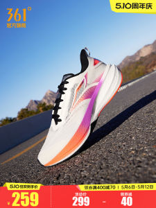 361° Titan CQT Running Shoes 2025 New Shock Absorption Rebound Professional Mens Sports Shoes Mesh Anti-slip Wear-resistant