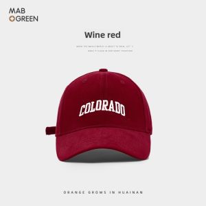 Baseball Cap 2024 New Arrival Girls Peaked Cap Autumn and Summer Big Head Circumference Makes Face Look Smaller Men Wide Brim Increase and Deepen