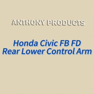 Honda Civic FD FB Rear Lower Arm Suspension Control Arms Alloy High Quality (Gold / Silver)