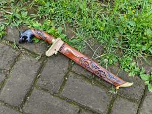 Temurah Golsem Baja Macan Ukir Mala Termurah