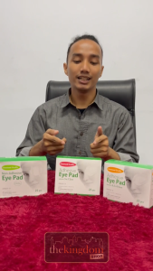 Onemed Ocufix Adhesive Eye Pad 5x75cm /25 Plaster Plester Pelindung Mata P3K Patch Cover