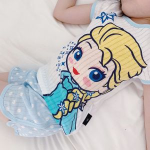 Bộ Quần Áo Cotton Nguyên Chất Cho Trẻ Em Bộ Quần Áo Cotton Thoáng Khí Tay Lửng Quần Áo Mặc Nhà Bộ Đồ Ngủ Cho Bé Trai Và Bé Gái