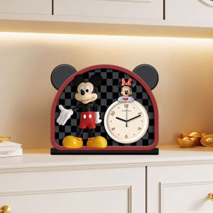 Đồng Hồ Trang Trí Mickey Mouse Card Yue Hiện Đại Đồng Hồ Để Bàn Đồng Hồ Trang Trí Phòng Khách Đồng Hồ Trang Trí Nhà Hàng Đồng Hồ Không Tiếng Không Cần Khoan
