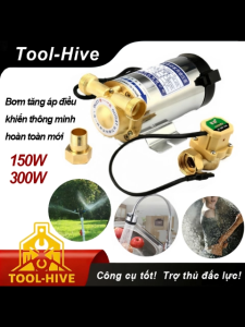 Tool-Hive - Bơm Tăng Áp 180W/300W Phù Hợp Máy Giặt & Bình Nóng Lạnh Hiệu Suất Cao