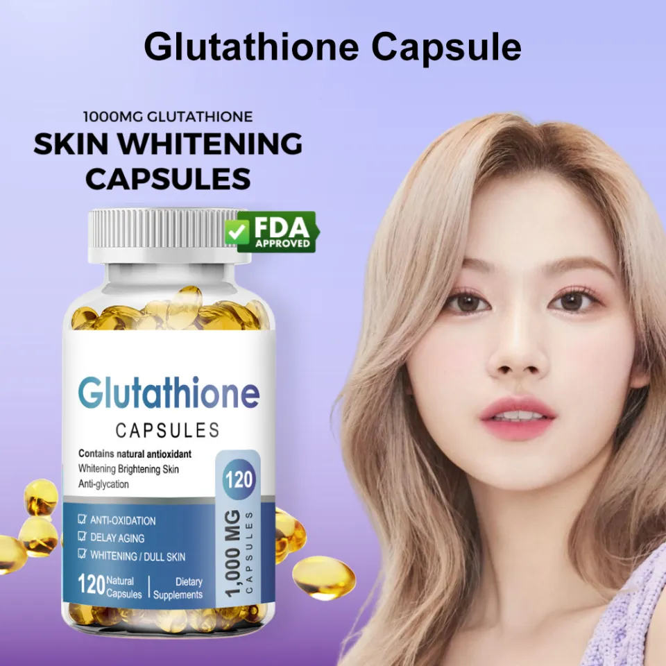 CODKapsul glutathione 1000Mg Memutihkan dan mencerahkan kulit, mengurangi kusam, vitamin C Kusam Anti PenuaanMeningkatkan Kekebalan Suplemen Makanan Kecantikan Kulit 120pcs | Lazada Indonesia CODKapsul glutathione 1000Mg Memutihkan dan mencerahkan kulit, mengurangi kusam, vitamin C Kusam Anti PenuaanMeningkatkan Kekebalan Suplemen Makanan Kecantikan Kulit 120pcs | Lazada Indonesia