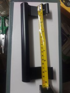 (1pc only)samson handle black small door handle screen door handle