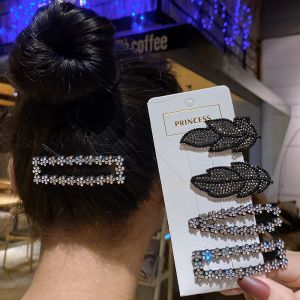 Elegant Water Diamond Side Hair Clip: Stylish Women's Outing Hair Accessories