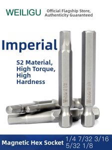 weiligu | WEILIGUS2 Material Hex Bit Inch