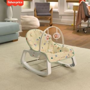 Fisher Price Sanrio Baby Infant Toddler Rocker Bouncer 3 Way ฟิชเชอร์ ไพรส์ ซานริโอ้ เปลนอนเด็กทารก ปรับได้ 3 แบบ (GXL73 CH)