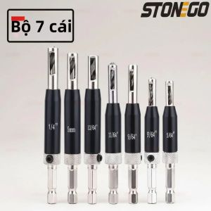 Bộ Mũi Khoan Bản Lề Tự Định Tâm Dùng Cho Chế Biến Gỗ Bộ Dụng Cụ Khoan Bằng Thép Không Gỉ 7/8/15/17mm Có Tính Năng Định Tâm