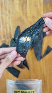 ตับหมูอบแห้ง Dehydrated Pork Liver 50/100 กรัม ขนมหมาเเมว ตับหมู 100%