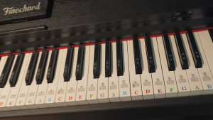 2025 NEW Piano keyboard transparent sticker finger guide premium material Removable 25/49/61/76/88keys