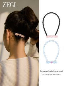 zengliu | Butterfly Knot Phone Wire Hair Ties for Low Bun Hairstyle