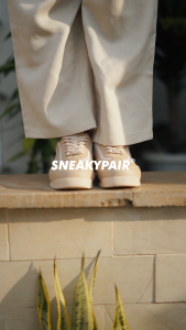 SNEAKYPAIR Dash Almond Milktea Sepatu Wanita Sneakers Shoes