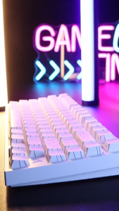 ATTACK SHARK R82 HE Rapid Trigger Keyboard Magnetic Switch with 0.005MM RT Wired 8KHz Gorgeous RGB Adjustable Actuation