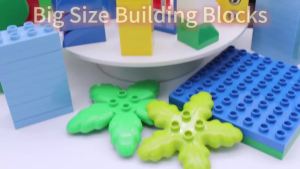 10pcs MOC 40666 DIY Big Accessories Building Blocks Brick Plate 2x4x1/2 Thick Enlighten Large Particle Build Construction Toys