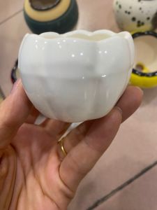 Chậu gốm trang trí chậu trồng bông làm handmade tiện lợi nhiều size