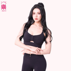 High Intensity Butterfly Pleat Sports Bra Fitness Clothing Womens Sports Bra Gathered Medium High Impact Resistance Wear