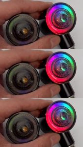 LED Signal Light RGB Mode Vivid Color With RGB Runing Light Yellow Signal Light Waterproof Plug And Play Universal