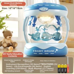 LINGDONG BAOBAO | Rotating Music Pat-a-Cake Toy Educational Intellectual Development