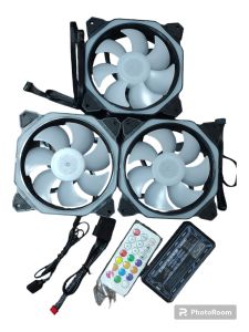 cod LOVINGCOOL 120MM RGB FAN 3IN1 KIT QUITE CASE FAN