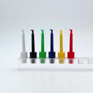 ICERIO Acrylic Fishing Flies Display Stand Lure Shelf Holder Hook Clips Storage Rack Fly Fishing Tool Accessories