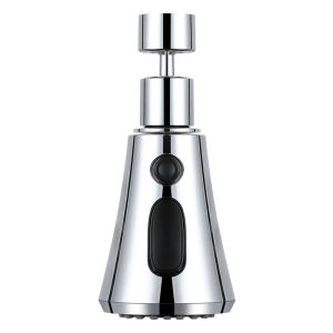 CAJE | Splash-Proof Kitchen Faucet Extender with Universal Joint and Water Pressure Booster