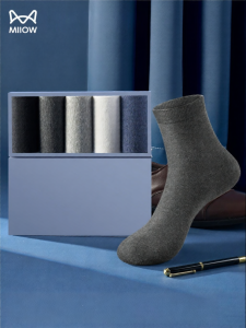 MiiOW | Antibacterial Mens Cotton Business Socks