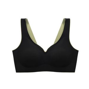 M-XXL Thailand Latex Bra 3D Back Button Breathable High Quality Bras Without Wire 6.0