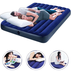 EOSM INTEX ที่นอนเป่าลม เบาะรองนอน เบาะลม ที่นอนสูบลม ที่นอนพองลม ที่นอนกำมะหยี่ ที่นอนปิคนิค ที่นอนเล่น นอนสบาย 2.5 ฟุต 3.5 ฟุต 4.5 ฟุต 5 ฟุต