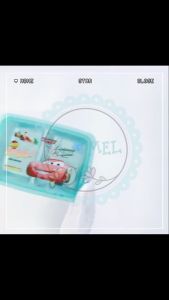 Comel Kids School Meal Princess Elsa Hello Kitty McQueen 304 Stainless Steel Lunch Box Containers Bekas Makan