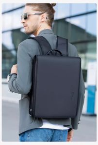 BG7252 Bange Tas Ransel Kantor Slim Kerja Backpack Laptop 14 Inch