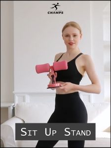 CHAMPS Sit Up Stand Alat Olahraga Pengecil Perut Alat Fitness Rumahan Gym Lengkap PREMIUM