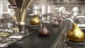 Hersheys Kisses Creamy Milk Chocolate / Almonds / White Chocolate Cookies n Cream 82g