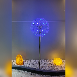 BFM LED light dandelion lamp outdoor waterproof landscape atmosphere fiber lamp garden decorative lawn lights