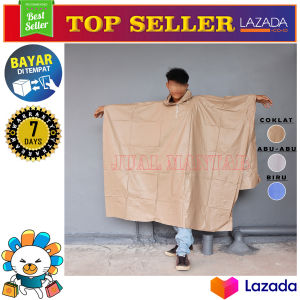 Jas Hujan Poncho Polos: Pilihan Mantel Ujan Murah