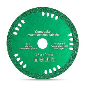 3Inch Multi Functional Diamond Cutting Saw Blades 76mm Jade Marble Ceramic Tile Metal Wood Grinding Cutting Grinding Discs Tools