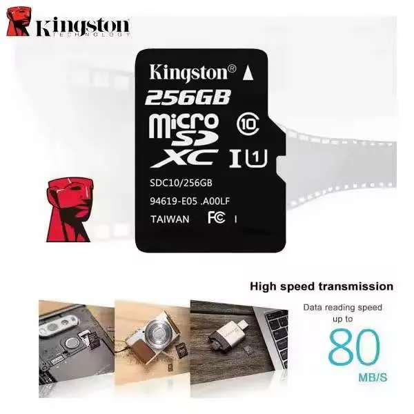 เมมโมรี่การ์ด แบรนด์ Kingston Micro sd card กล้อง/กล้องติดรถยนต์ ...