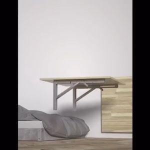 hinges for tubular gate L Wall folding hinges for table Smart folding hinges 80kg - 030 L-Shaped Plap