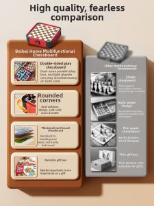 BABYSHOME | Multi-Function Board Game Set For Kids