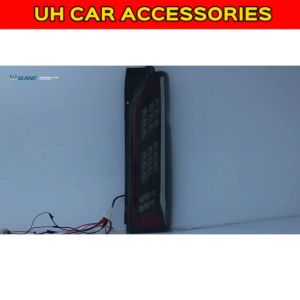 TOYOTA HIACE VAN 2005 - 2018 LED LIGHT BAR TAIL LAMP TAILLAMP ( CLEAR + BLACK )