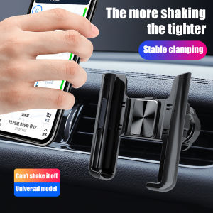 Universal Car Air Vent Mount Phone Holder Clip 360° Rotation Auto Gravity GPS Navigation Bracket for IPhone 13 Samsung Xiaomi Huawei