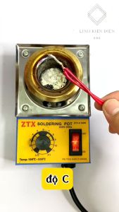 Nồi của bể nhúng thiếc hàn bằng đồng các kích cỡ 3.8 cm đến 10 cm hàng tốt