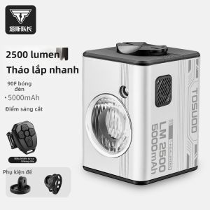 TOSUOD | Đèn Đèn Trước Xe Đạp Cảm Ứng Sạc Điện Thông Minh