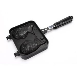 Non-stick Double Sided Fish Shape Grill Pan
