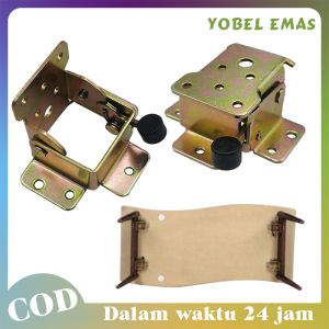 Locking Hinges Table Leg Fold Bracket Hinge Braket Meja Lipat Dinding Bracket Engsel Siku Kaki