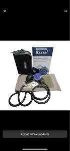 BAXTEL Aneriod Sphygmomanometer With Double-Head Stethoscope Regular